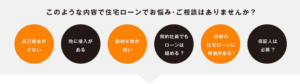 このような内容でお悩み・ご相談はありませんか？