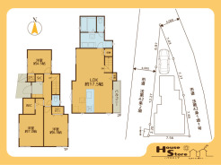 3号棟 ※図面と現況に相違がある場合は現況優先となります。
