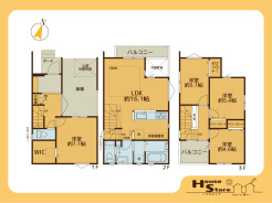 8号棟 ※図面と現況に相違がある場合は現況優先となります。
