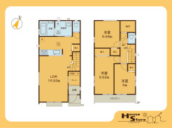 B号棟 ※図面と現況に相違がある場合は現況優先となります。
