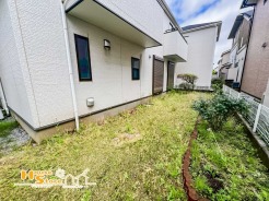 ガーデンスペースは、プランターや家庭菜園など、プラベートな空間としておしゃれに演出できます。
