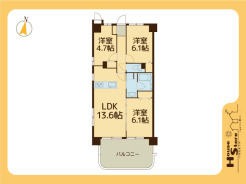 ※図面と現況に相違がある場合は、現況を優先します。