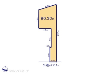 足立区大谷田521　3区画　1区画