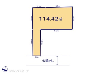 足立区中川325　1区画　1区画