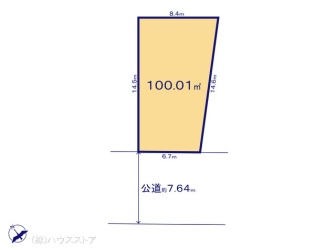 川口安行原873番　1-W区画