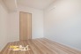 片づける場所がしっかりあることでお部屋本来の広さを感じられる洋室。全居室収納付きだからこそ暮らしにゆとりが生まれます。