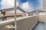 2部屋からアクセスできる続きバルコニー。広さと開放感により通風・採光を実現し、洗濯物が多い日も効率よく乾かせます。