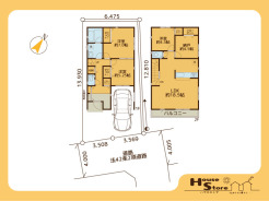 2号棟 ※図面と現況に相違がある場合は現況優先となります。