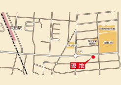 アクセス:JR埼京線「戸田駅」より約600m(徒歩8分)