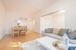 隣室の扉を開放することで、約21帖のに美やかな空間として利用可能なリビング。ライフスタイルに合わせて空間を自在に楽しめます。