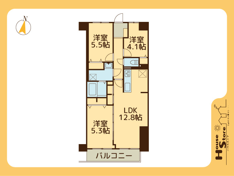 ※図面と異なる場合は現況が優先されます。
