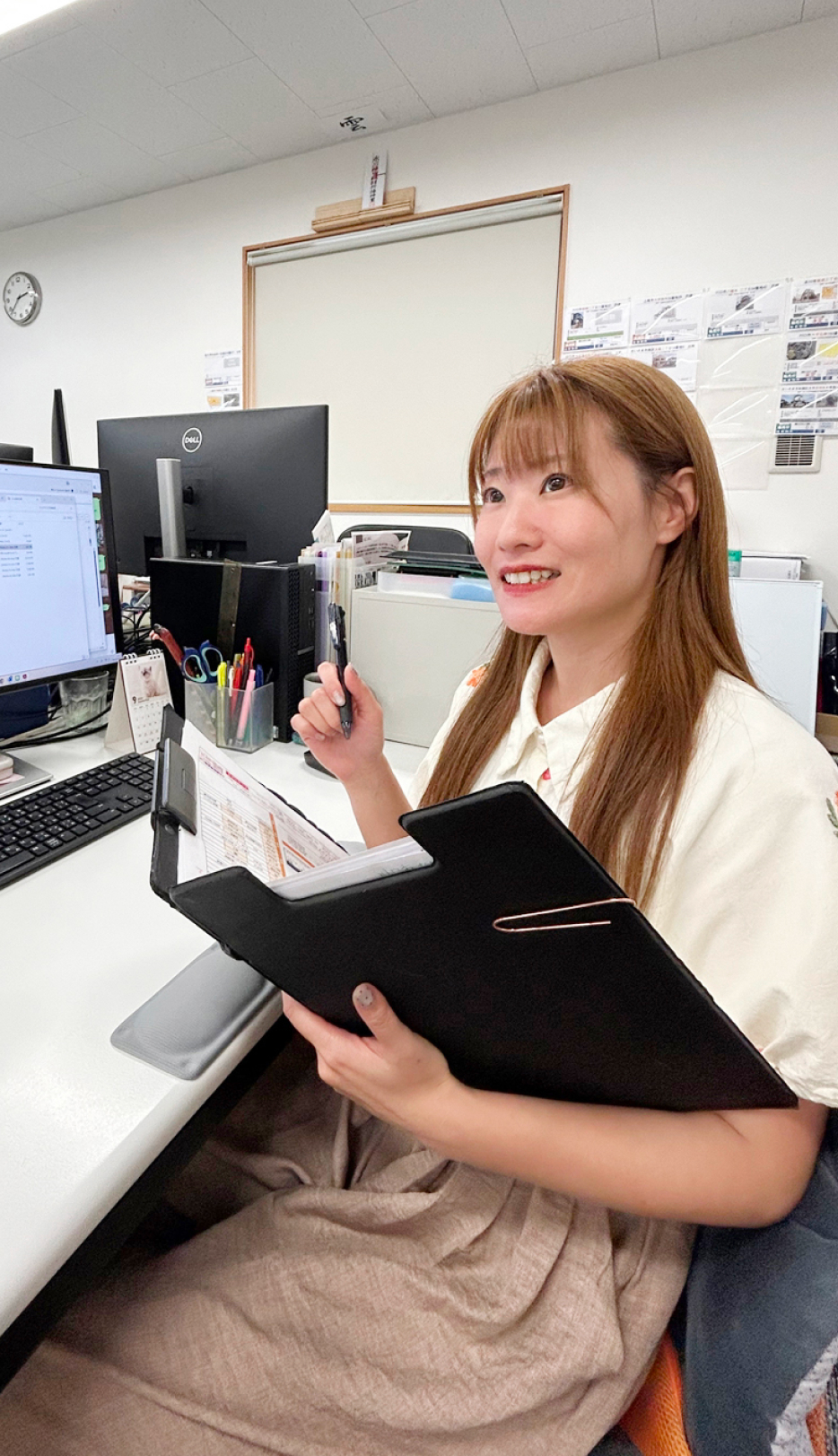奈菜さんの仕事風景 4