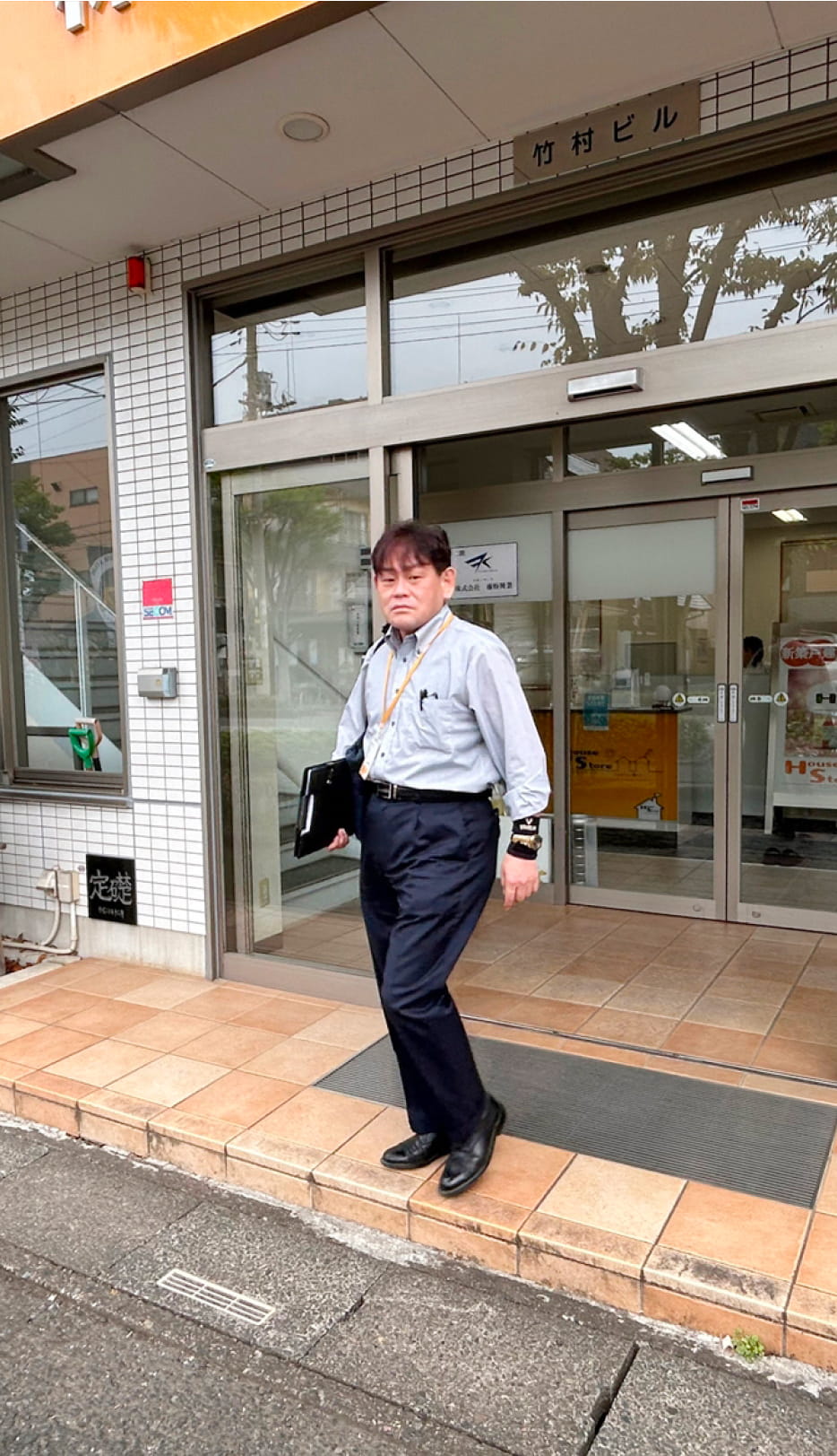 タケシさんの仕事風景 2