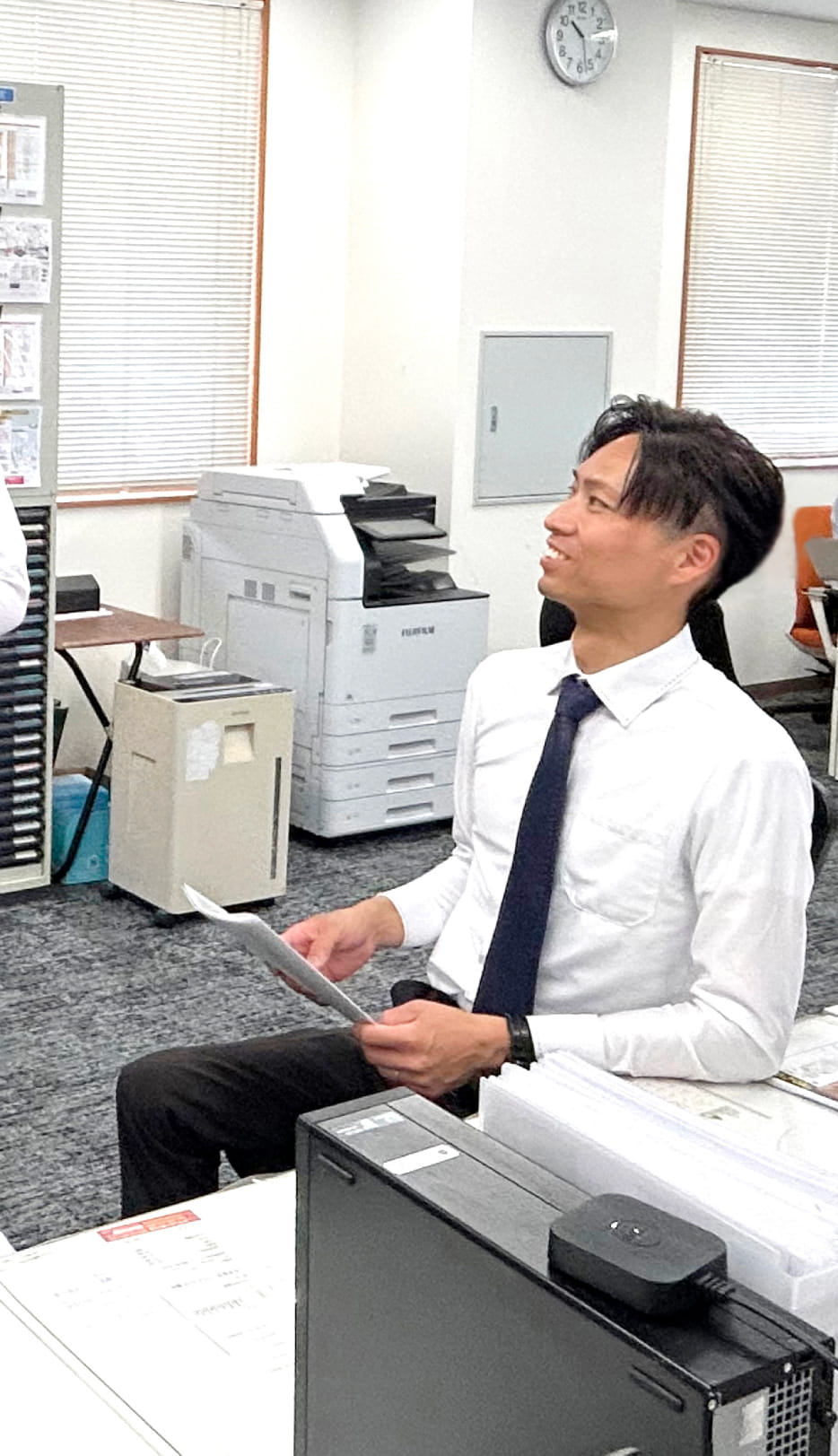 こうたさんの仕事風景 3